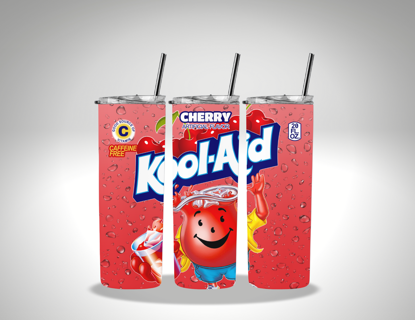 Cherry Kool-Aid Tumbler