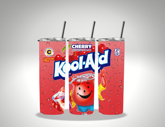 Cherry Kool-Aid Tumbler