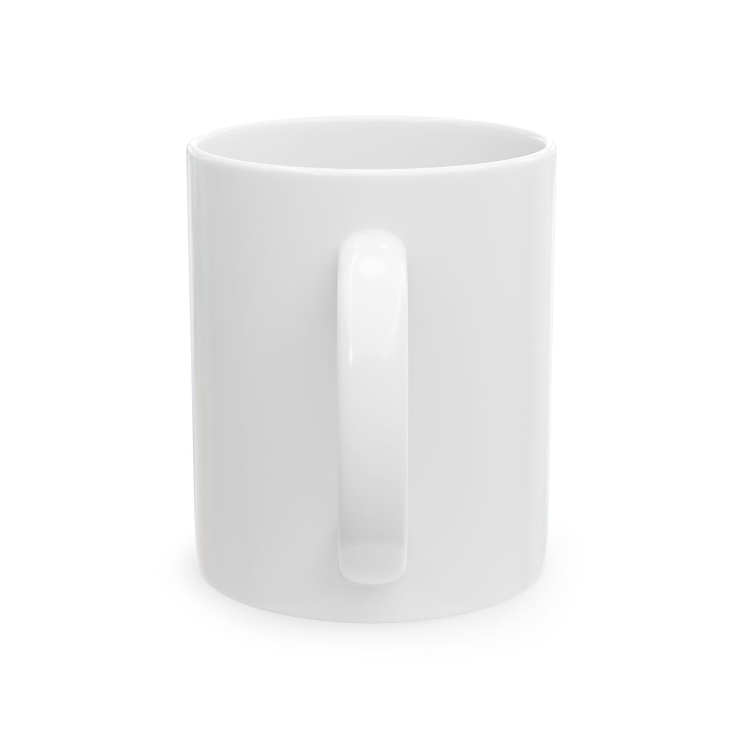 Logo Ceramic Mug (11oz, 15oz) - White Glossy Finish, Microwave & Dishwasher Safe