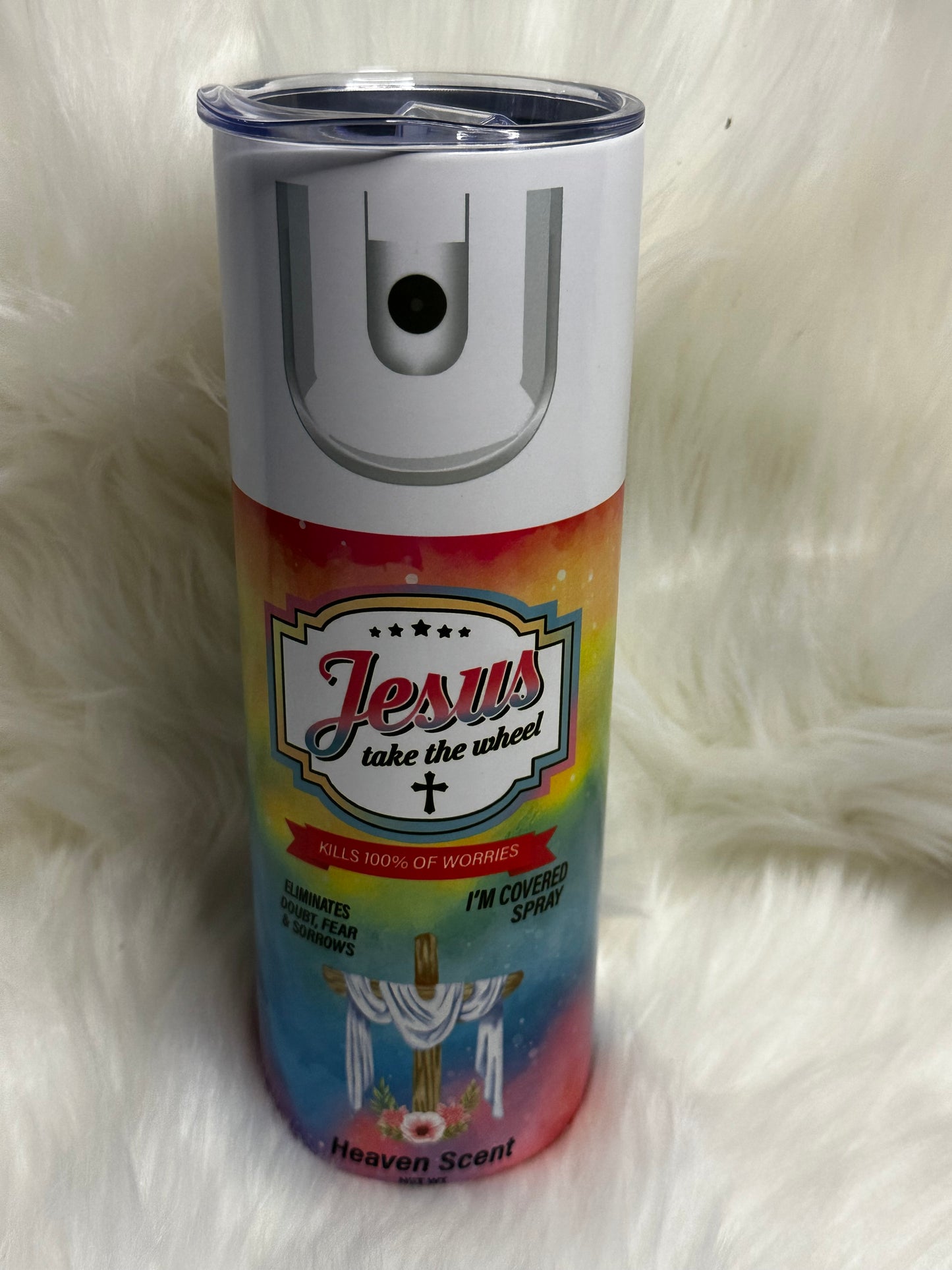 Jesus Spray Tumbler