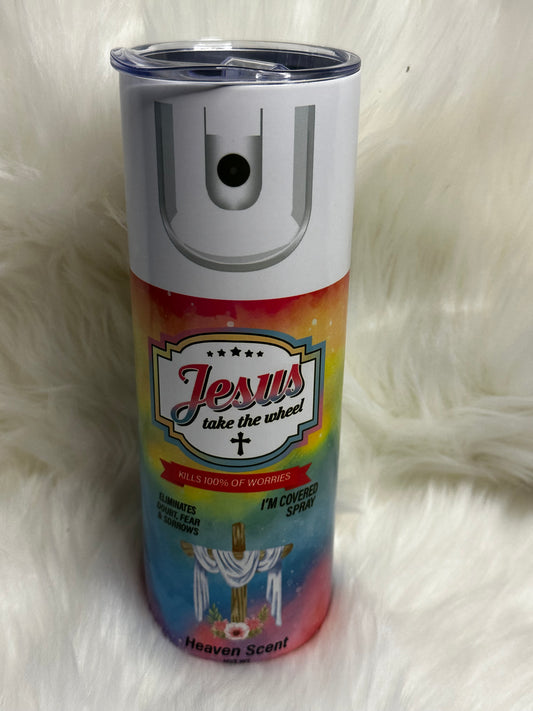 Jesus Spray Tumbler